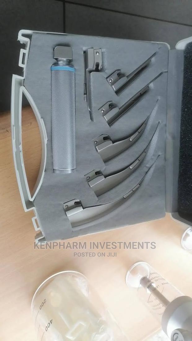 Laryngoscope 5 Blades - main view
