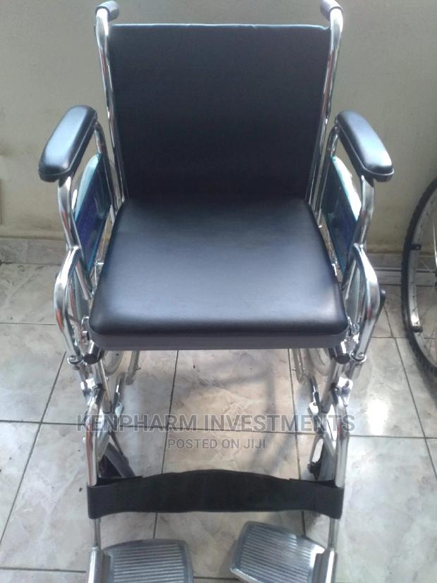 Standard Commode Wheelchair - thumbnail 2