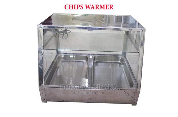 Stainless Steel Chips Warmer - main view
