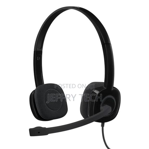 Logitech H151 Wired Stereo Headset Noise-Cancelling Mic - thumbnail 2