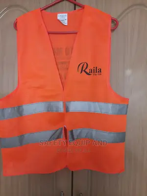 Reflective Safety Vests-Orange Color-Branded