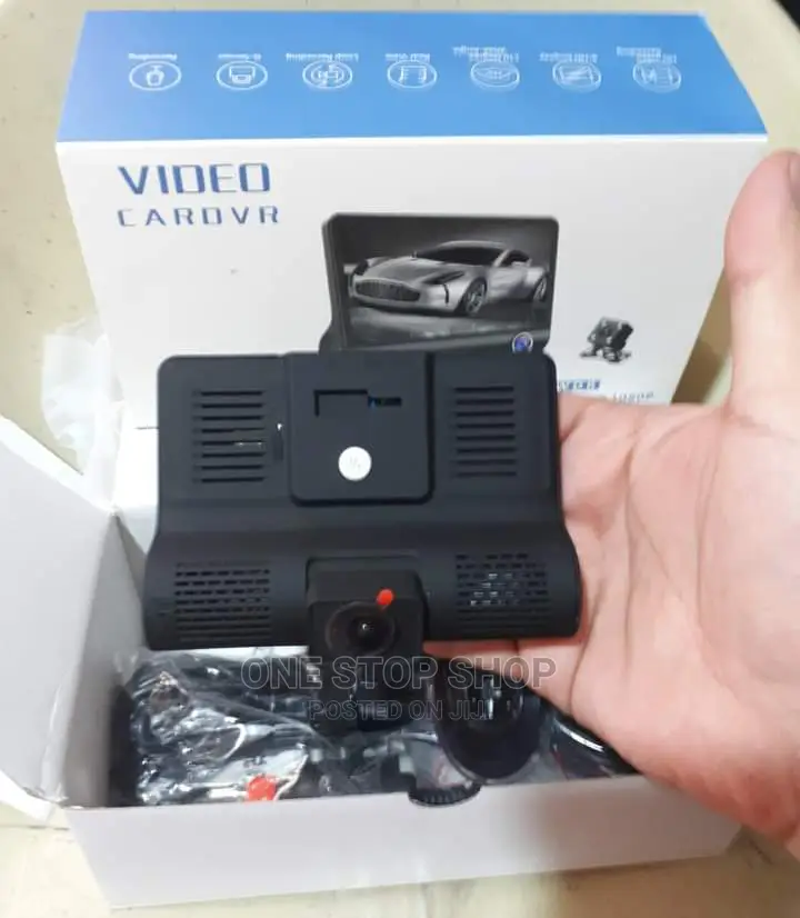 Full HD 1080p 170° 3 Way Recorder Car DVR