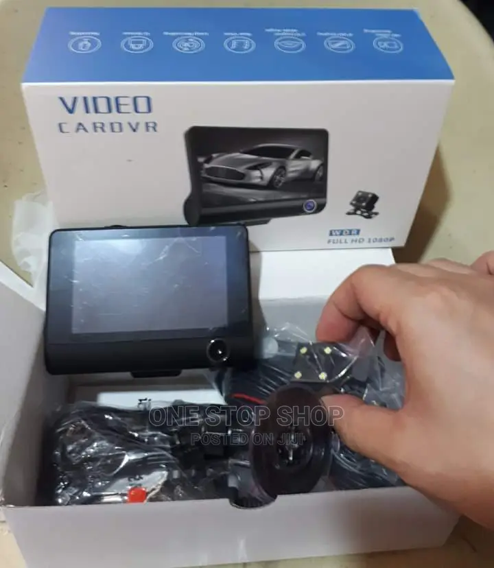 Full HD 1080p 170° 3 Way Recorder Car DVR