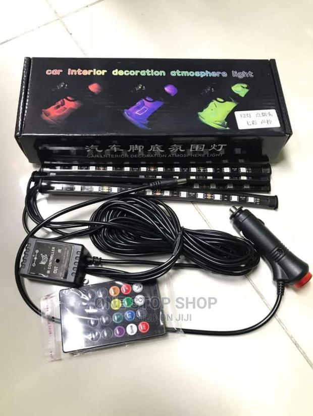 Car Interior Decorations Atmosphere Floor Lights - main view