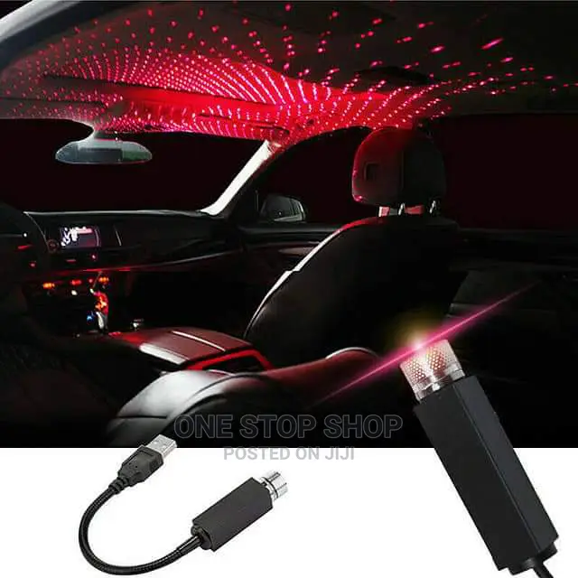 Red or Purple Usb Roof Atmosphere Lighting