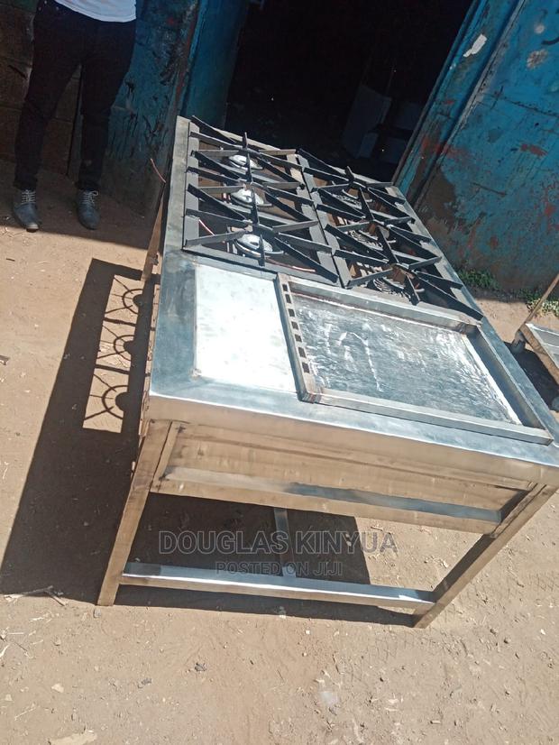 Stainless Steel Combined Cooking Unit - main view