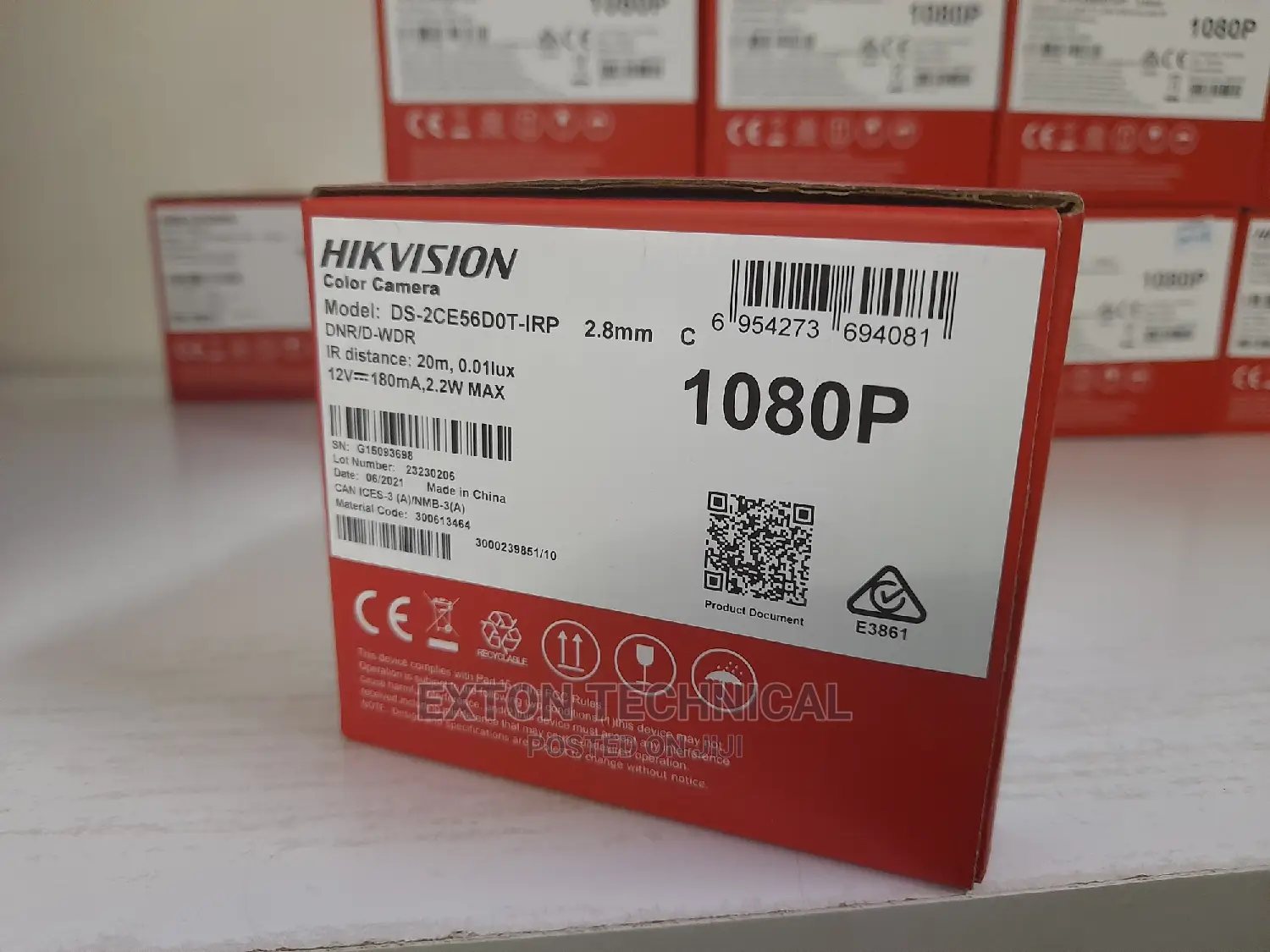 High Performance Hikvision DS-2CE56DOT-IPF