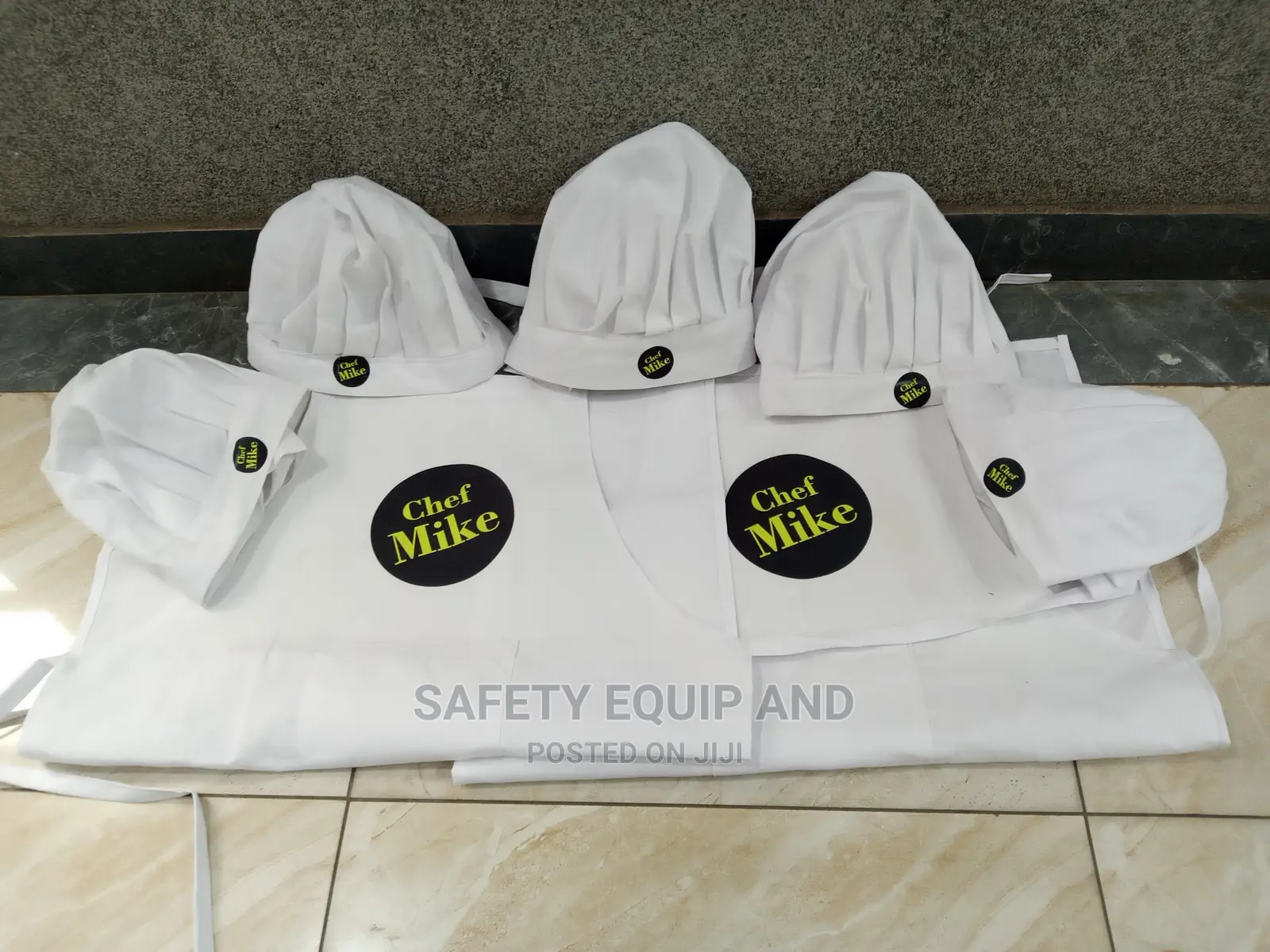 White Caps and Kitchen Aprons