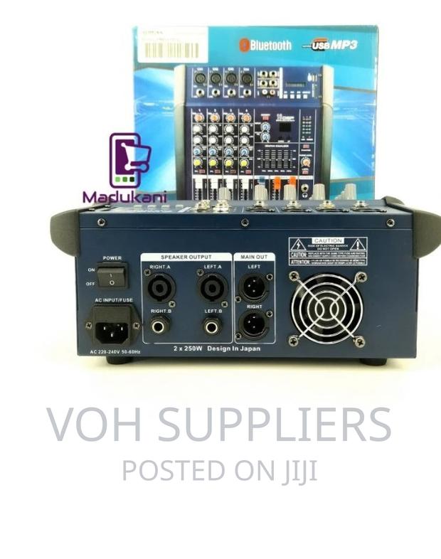 Max PMX402DU 4 Channel Powered Mixer Mixing Console Bluetoot - thumbnail 4