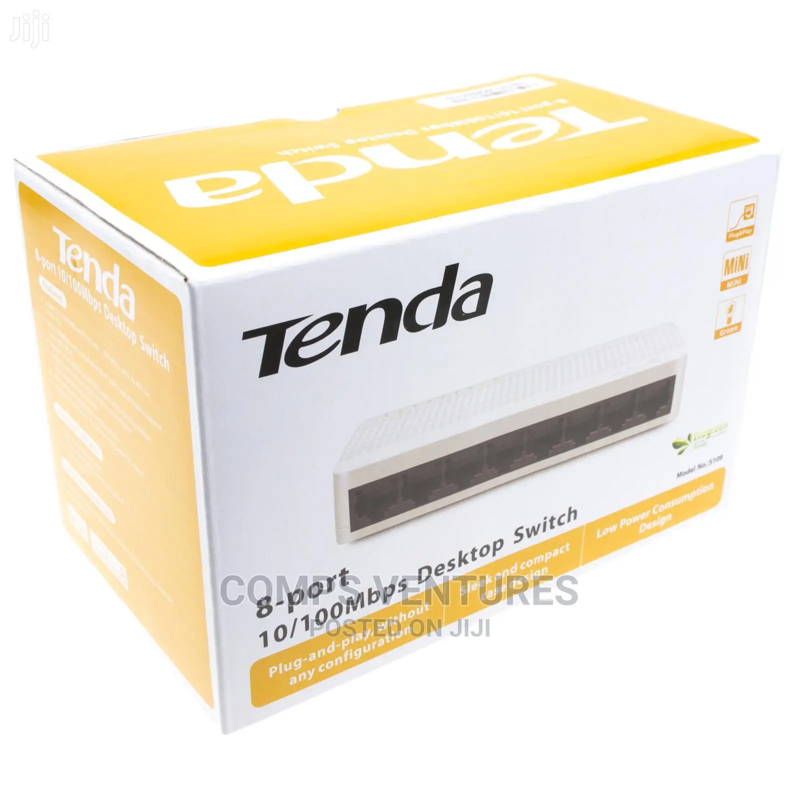 Tenda 8-Port /100mbps Desktop Switch