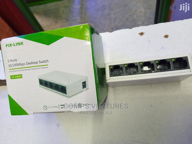 Pix-Link 5 Ports Desktop Switch - main view