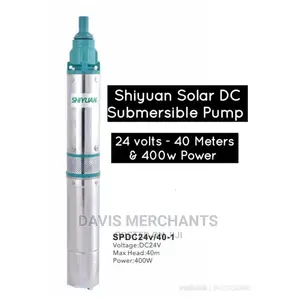 Shiyua Solar DC Submersible Pump 40m
