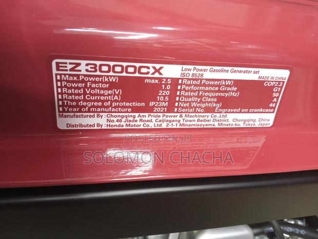 Honda Original EZ3000CX 3kva - thumbnail 5