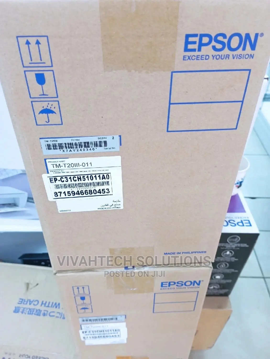 Epson Tm-T20iii-011 Thermal Receipt Printer