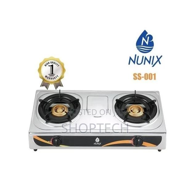 Nunix Stainless 2 Burner Gas Stove SS-001