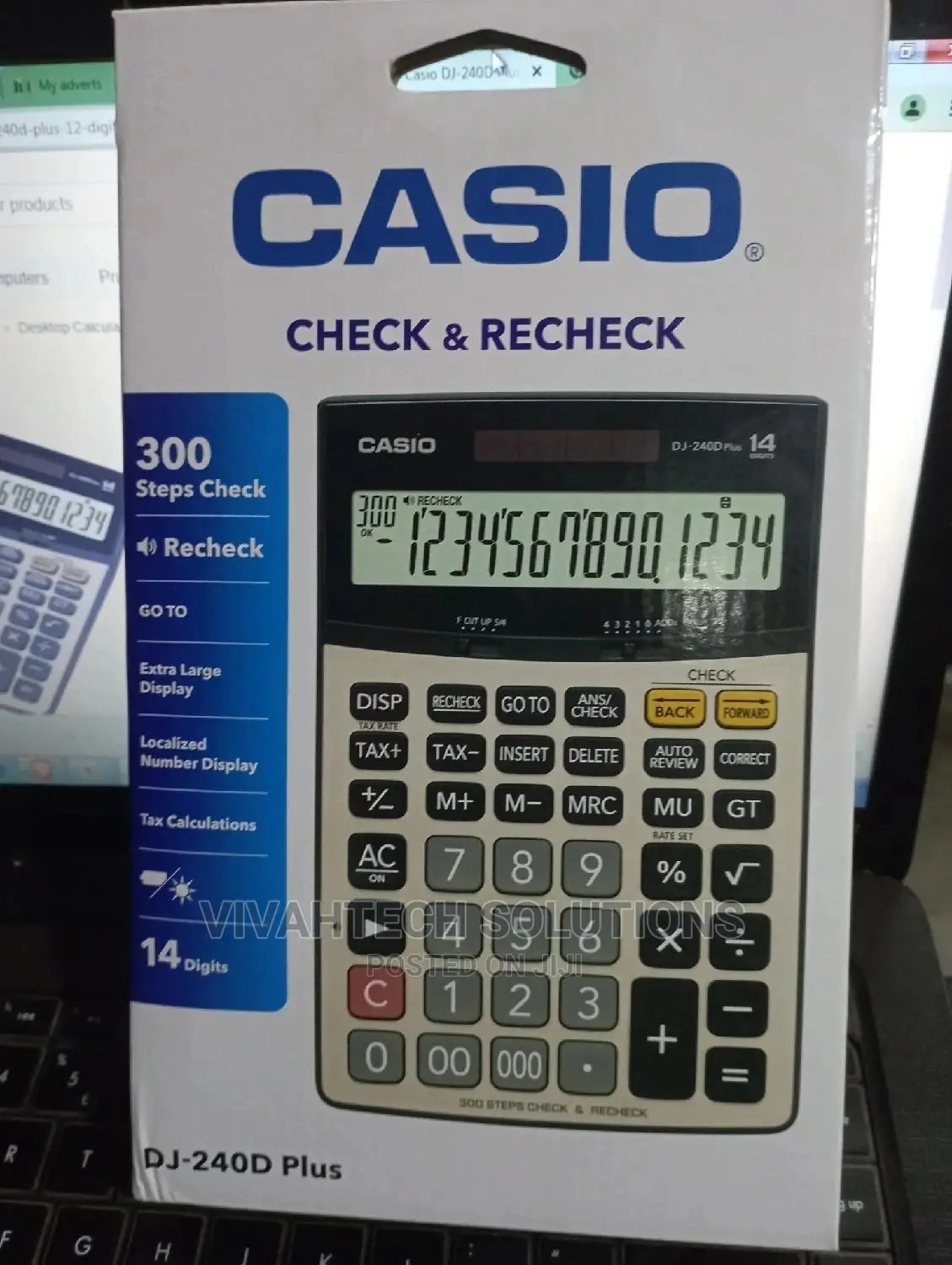Casio Dj-240d Plus Calculator