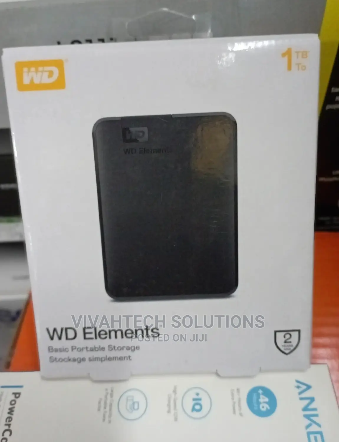 WD Elements 1tb External HDD