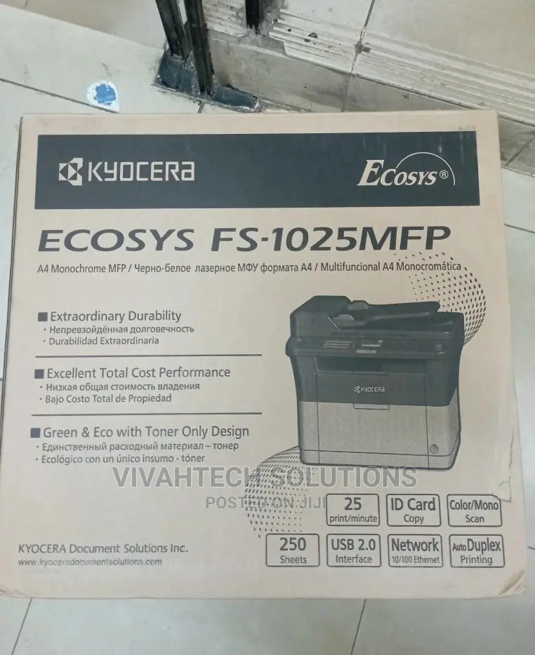Kyocera Ecosys Fs-1025mfp Duplex Printer