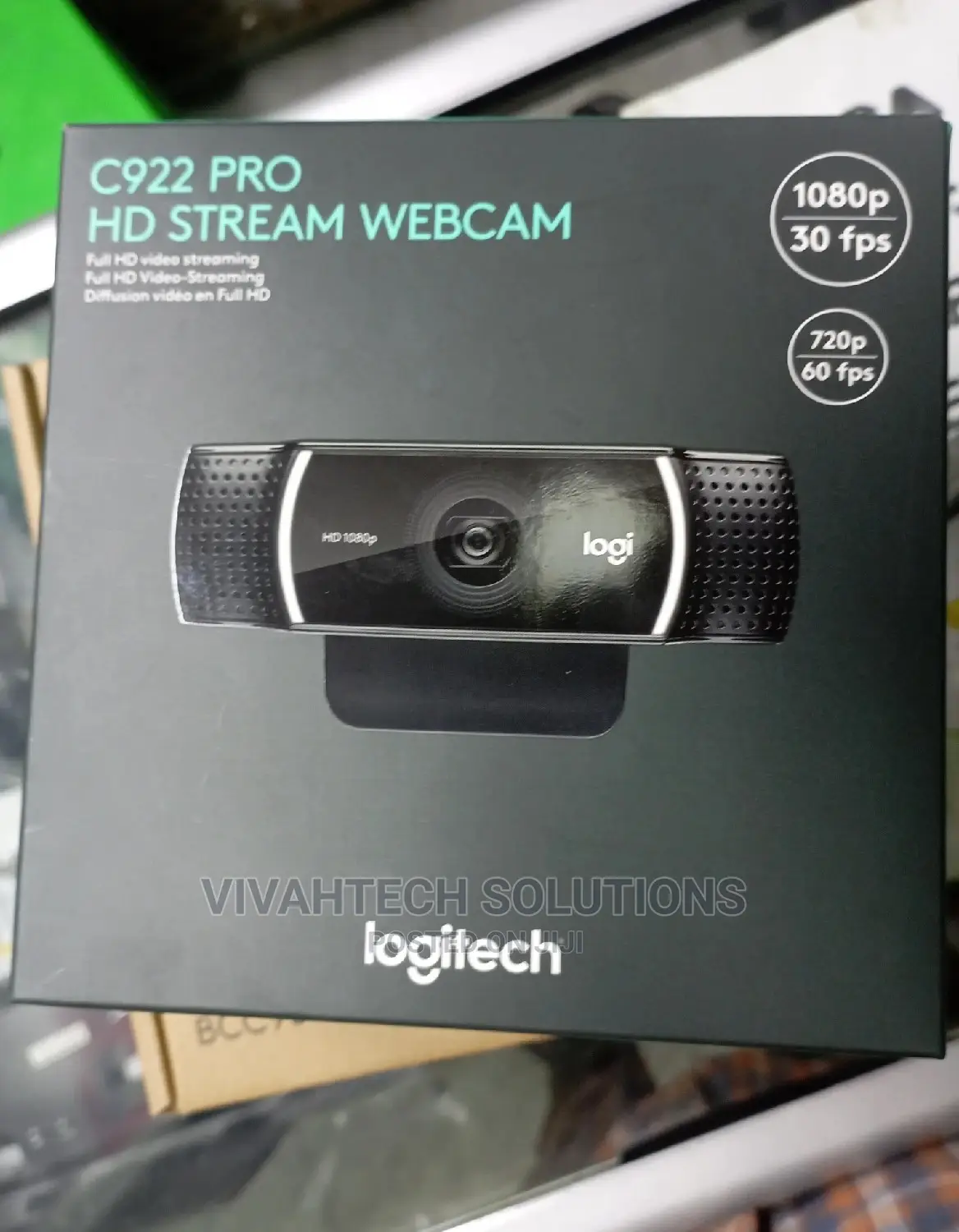 Logitech C922 HD Stream Webcam
