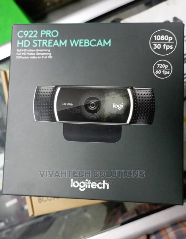Logitech C922 HD Stream Webcam - main view