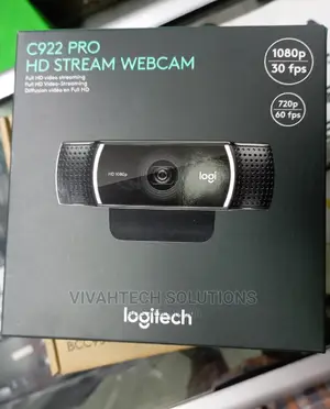 Logitech C922 Webcam With Tripod Stand