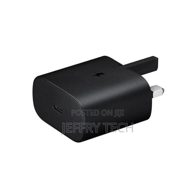 25W Super Fast Mains Charger for Samsung Type C - Black