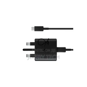 25W Super Fast Mains Charger for Samsung Type C - Black