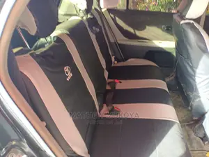 Toyota Vitz (New Shape)Black Grey Fitting Car Seat Covers