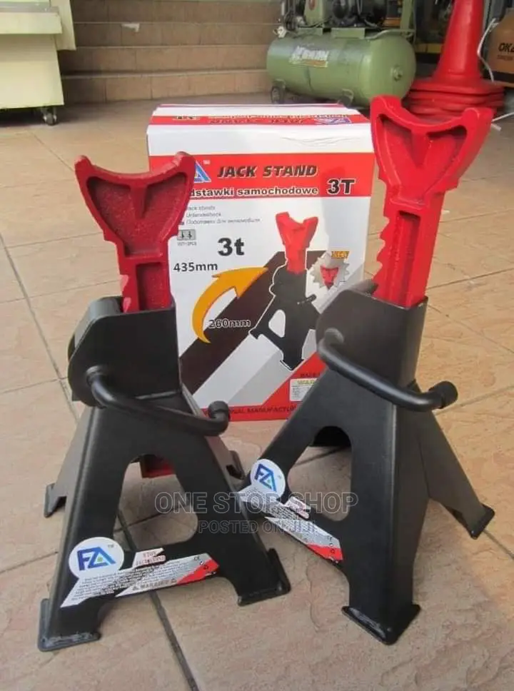3ton Steel Jack Stands Set 2pcs,Free Delivery Cbd