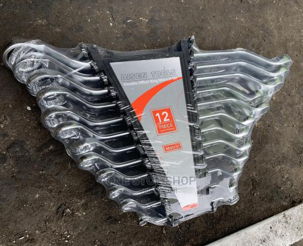 12pcs Double Ring Wrench Spanner Set - main view