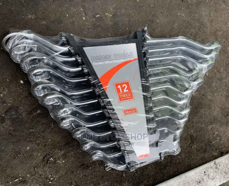 12pcs Double Ring Wrench Spanner Set