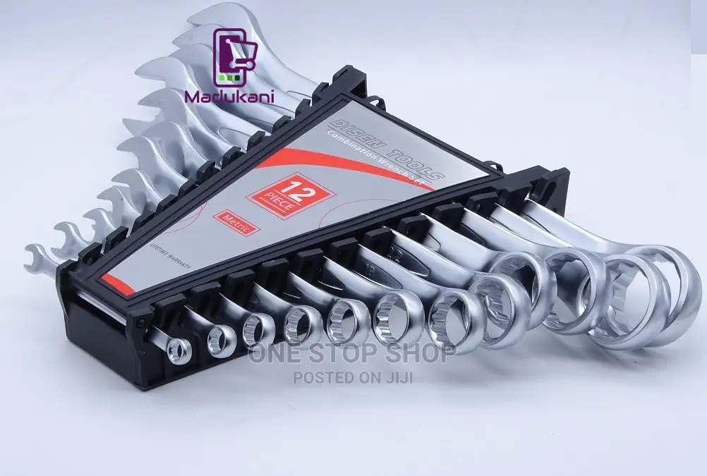 12pcs Combined Wrench Set Spanners