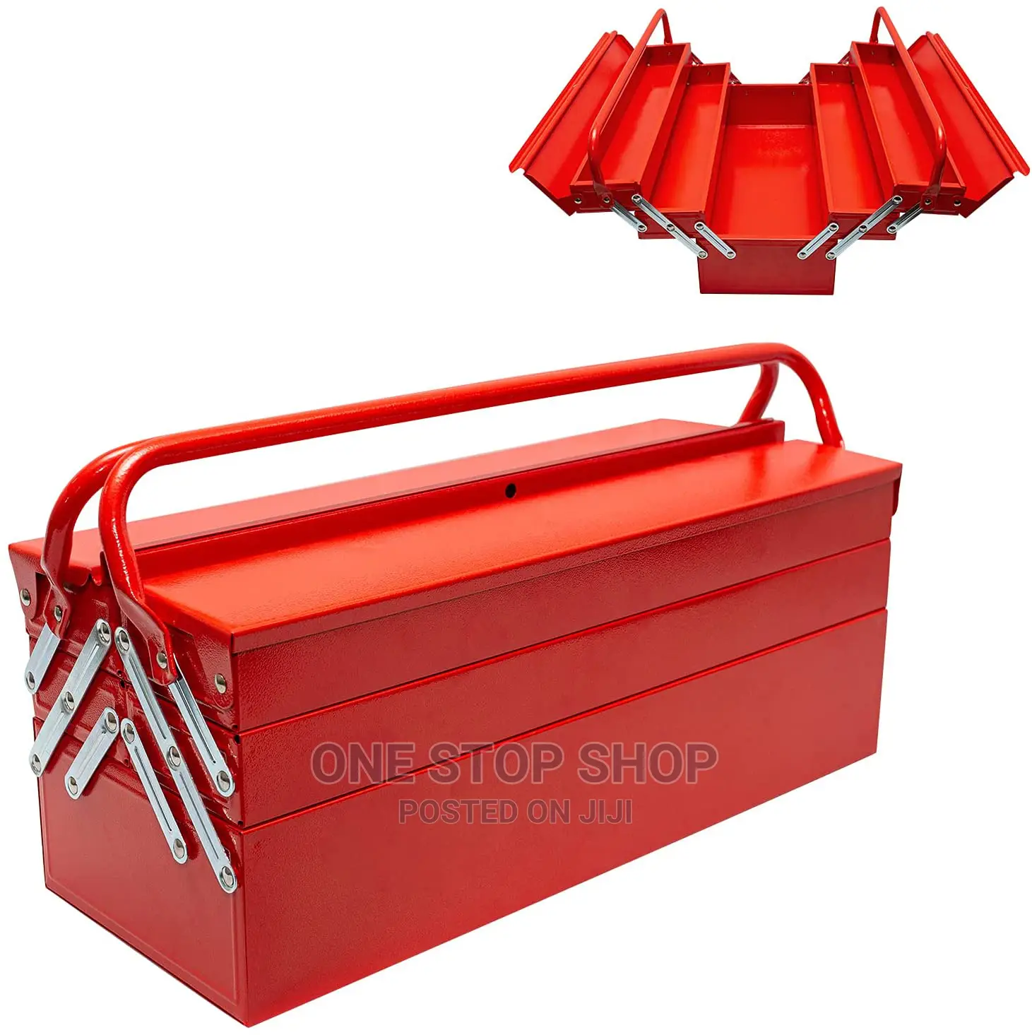 Storage Toolbox Rectangle Metallic Boxes