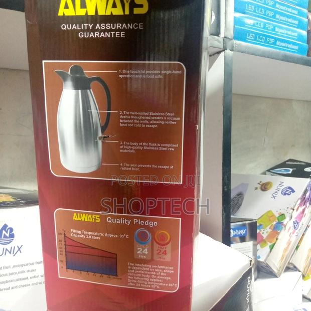 Vaccum 3.0 Litres Always Unbreakable Flask. - thumbnail 3