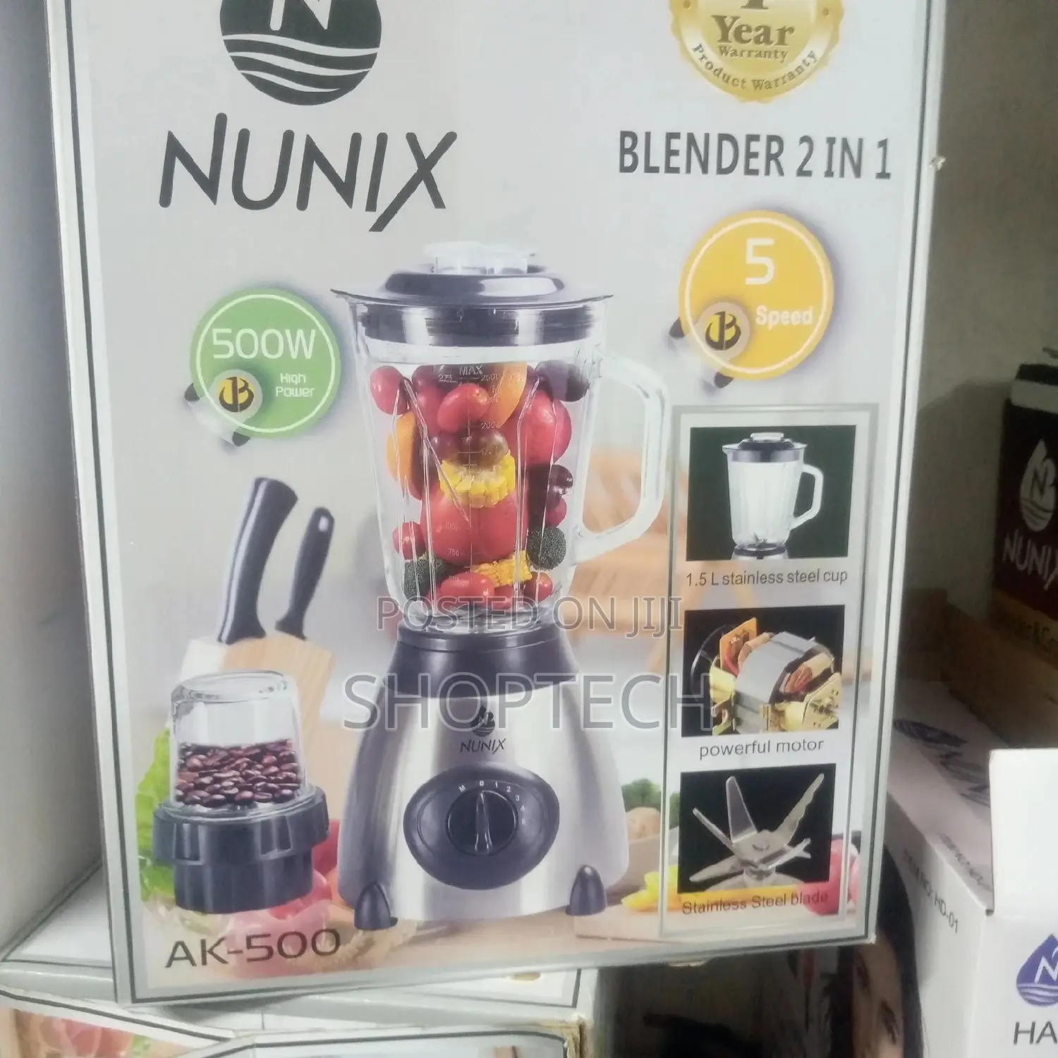 Nunix 2in1 Blender