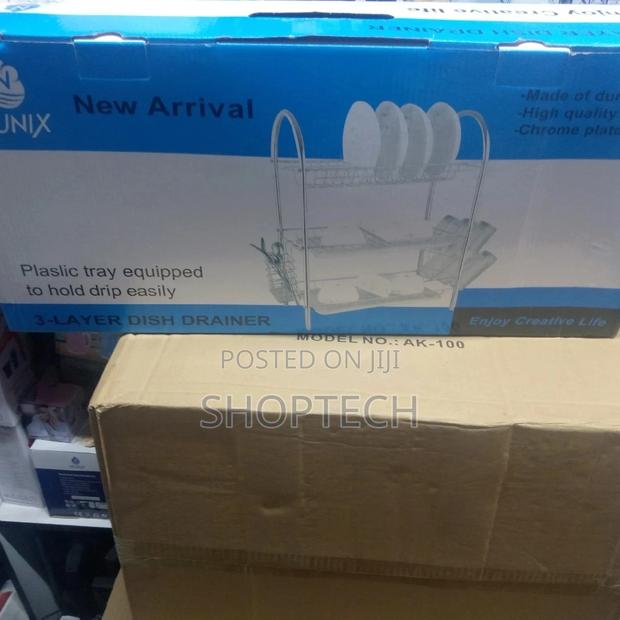 Nunix 3 Layer Dish Drainer Rack - thumbnail 3