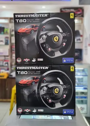 Thrustmaster T80 Ferrari 488 GTB (PS5,PS4,PC) - Brand New