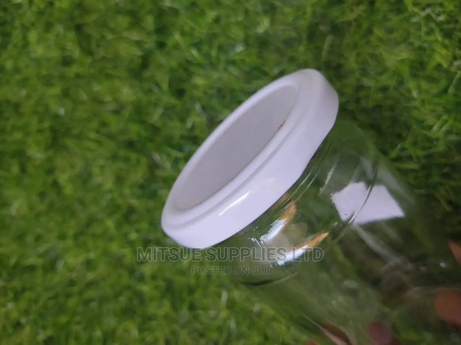 A Box of 50 Pickle/Glass/Storage Jar- 300ml With Lid