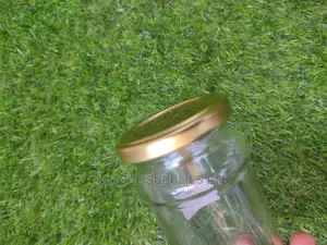A Box of 50 Fudcor/Glass/Storage Jars-300 Ml With Lids