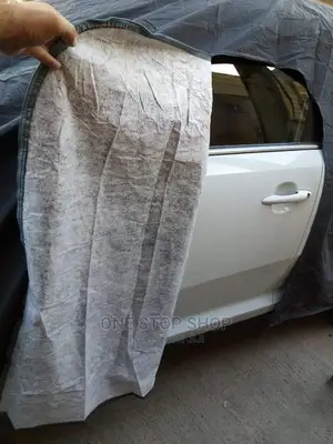 Outdoor Car Cover Fitted on Saloon Car