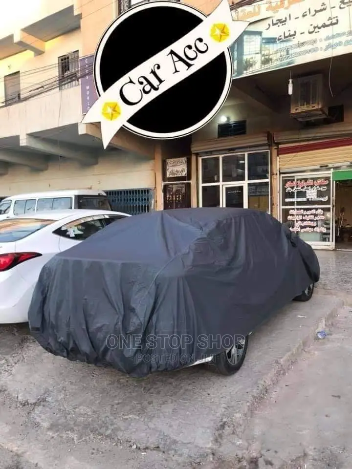 Outdoor Car Cover Fitted on Saloon Car