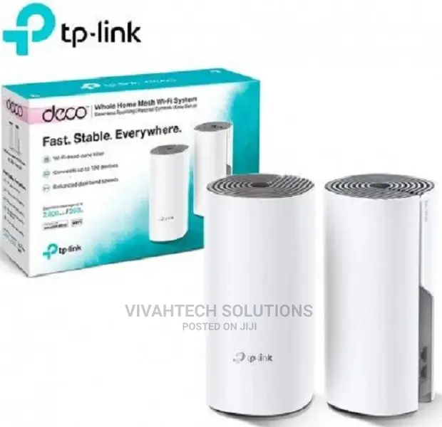 Tp Link Ac1200 Deco E4 Whole Home Mesh Wi-Fi System