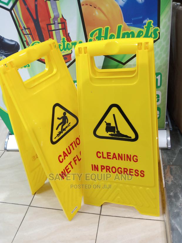 Wet Floor Signs-Cleaning Ina Progress - main view