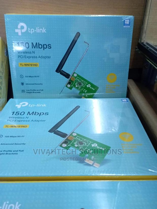 Tp-Link 150mbps Wireless N PCI Express Adapter TL-WN781ND - thumbnail 2