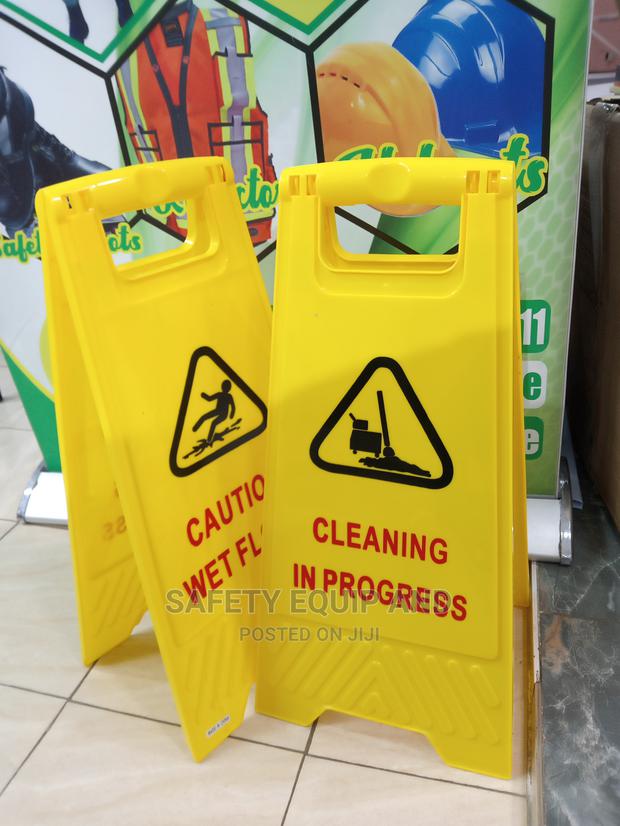 Pop Up Wet Floor Signs - main view