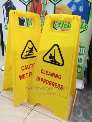 Cleaning in Progress Signs - thumbnail 2