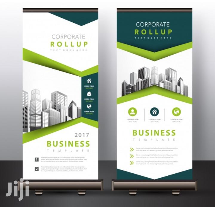 Narrow Base Roll Up Banner R