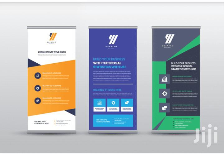 High Resolution Roll Up Banner Printing