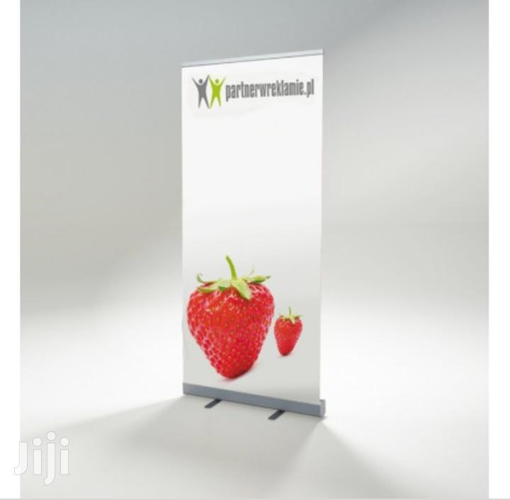 Narrow Base Banner Full Color