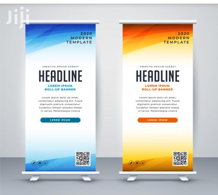 Strong Stand Roll Up Banner